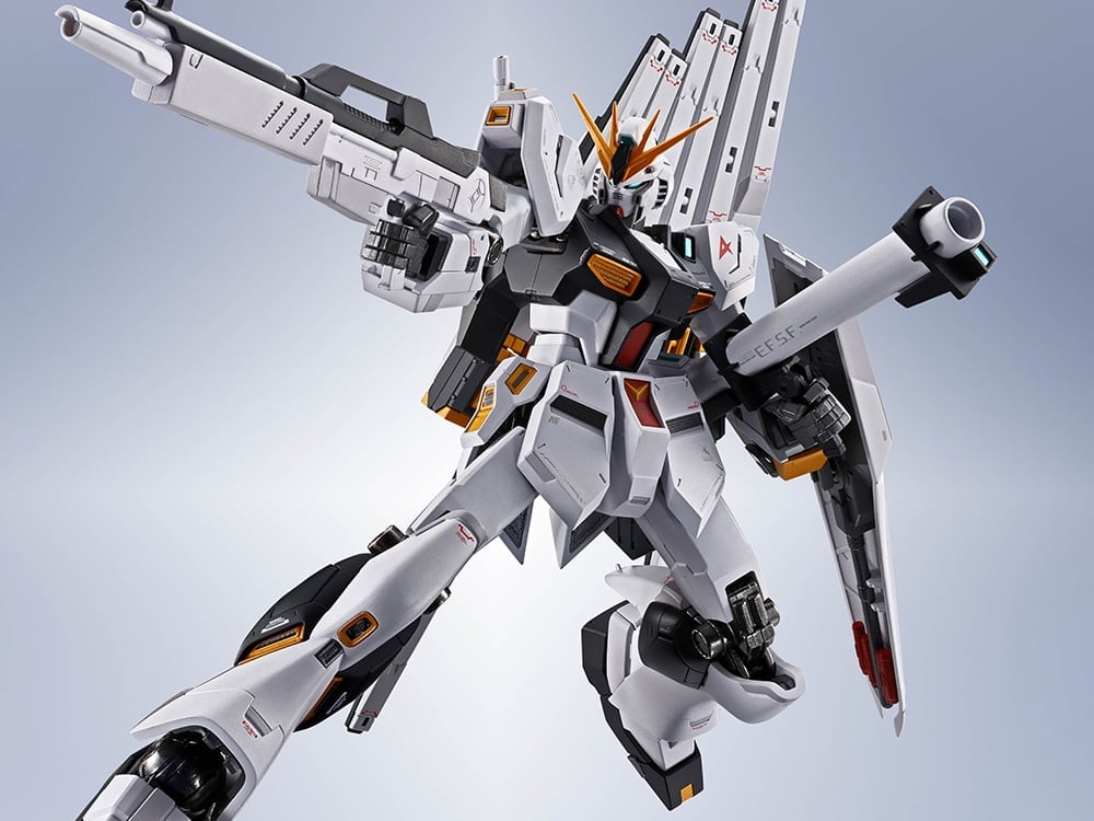 Mobile Suit Gundam: Char's Counterattack Metal Robot Spirits Nu Gundam Action Figure Gallery Image 1