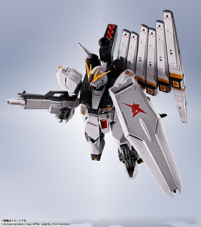 Mobile Suit Gundam: Char's Counterattack Metal Robot Spirits Nu Gundam Action Figure Gallery Image 5