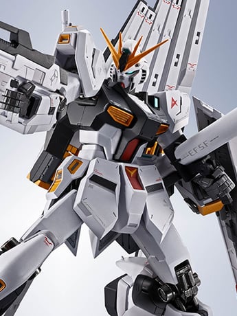 Mobile Suit Gundam: Char's Counterattack Metal Robot Spirits Nu Gundam Action Figure Gallery Image 2