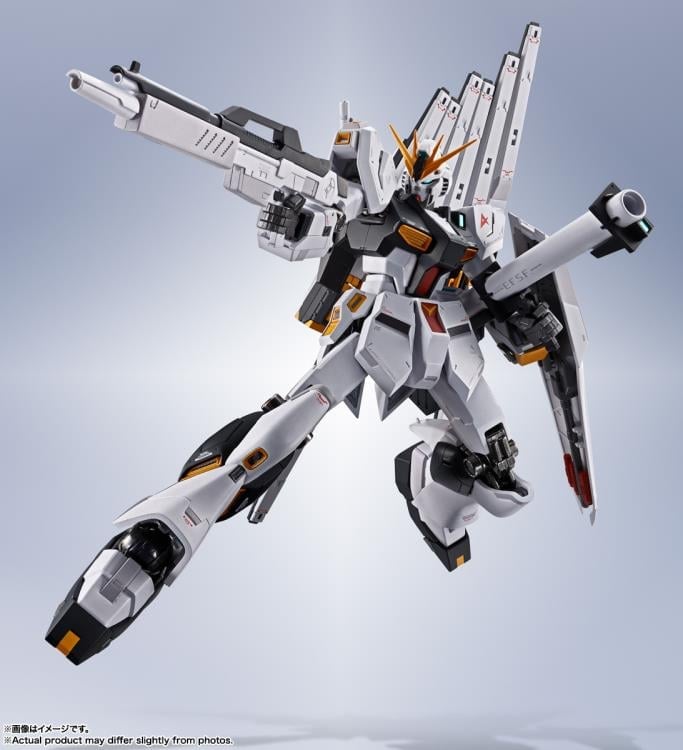 Mobile Suit Gundam: Char's Counterattack Metal Robot Spirits Nu Gundam Action Figure Gallery Image 3