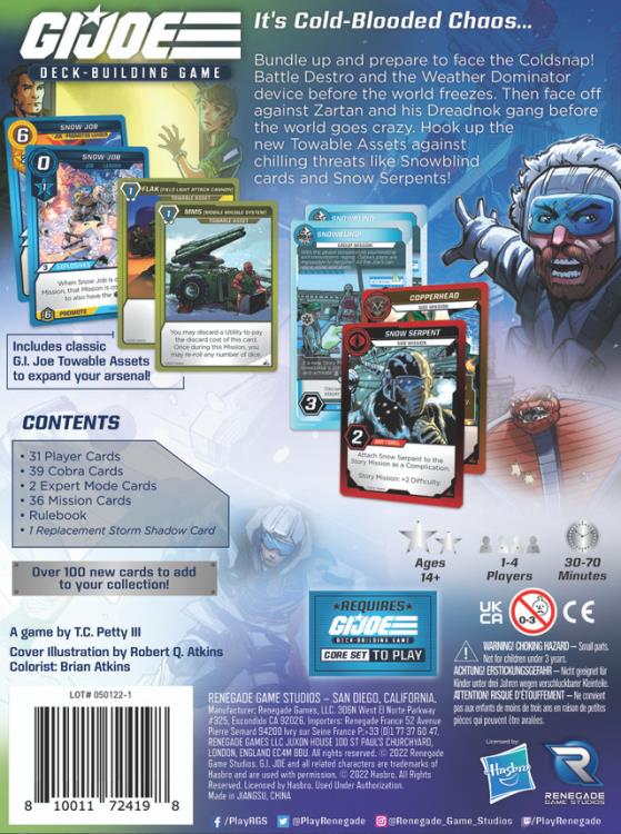 G.I. Joe Deck-Building Game Coldsnap Expansion Gallery Image 4