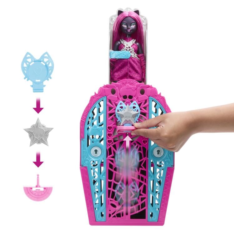 Monster High Skulltimate Secrets Hauntlywood Mysteries Catty Noir Doll Gallery Image 7