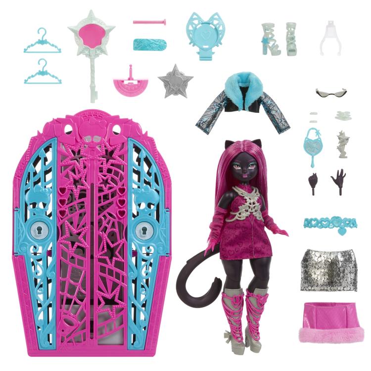 Monster High Skulltimate Secrets Hauntlywood Mysteries Catty Noir Doll Gallery Image 9