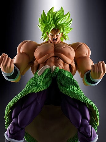 Dragon Ball Super: Broly S.H.Figuarts Super Saiyan Broly (Fullpower) Action Figure (Reissue) Gallery Image 2