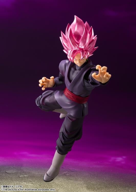 Dragon Ball Super S.H.Figuarts Goku Black (Super Saiyan Rose) Action Figure (2nd Reissue) Gallery Image 6