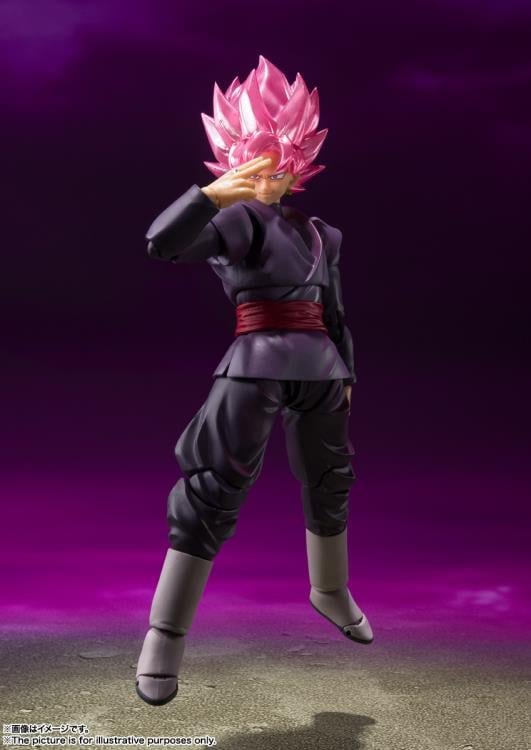 Dragon Ball Super S.H.Figuarts Goku Black (Super Saiyan Rose) Action Figure (2nd Reissue) Gallery Image 3