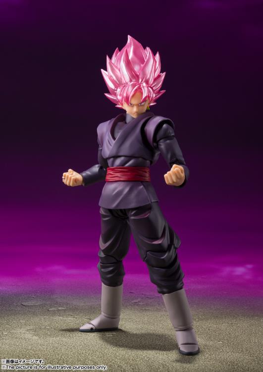 Dragon Ball Super S.H.Figuarts Goku Black (Super Saiyan Rose) Action Figure (2nd Reissue) Gallery Image 5