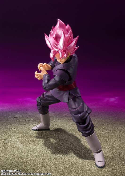 Dragon Ball Super S.H.Figuarts Goku Black (Super Saiyan Rose) Action Figure (2nd Reissue) Gallery Image 8