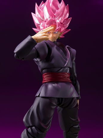 Dragon Ball Super S.H.Figuarts Goku Black (Super Saiyan Rose) Action Figure (2nd Reissue) Gallery Image 2