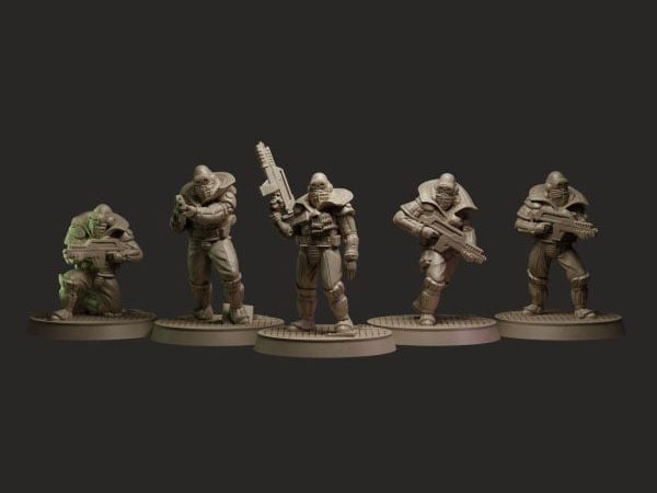 Alien: The Roleplaying Game Miniatures Set: Rapture Protocol Gallery Image 4