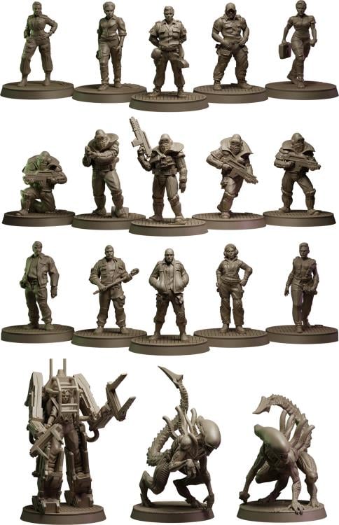 Alien: The Roleplaying Game Miniatures Set: Rapture Protocol Gallery Image 12