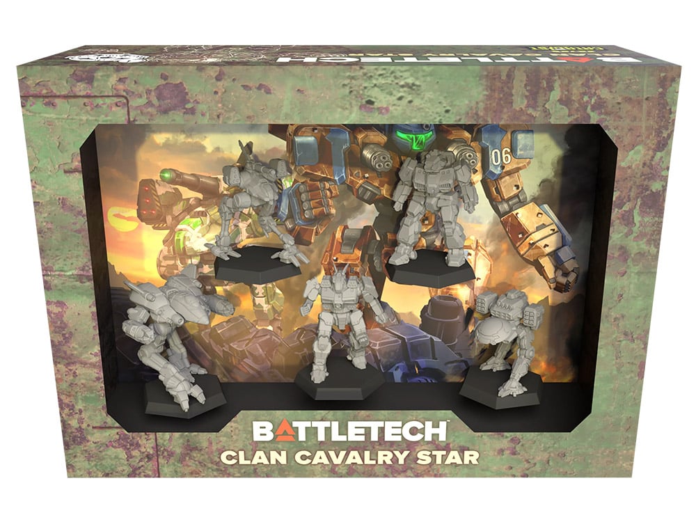 BattleTech Clan Cavalry Star Mercenaries ForcePack Gallery Image 1