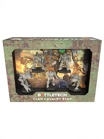 BattleTech Clan Cavalry Star Mercenaries ForcePack Gallery Image 2