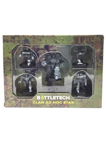 BattleTech Clan Ad Hoc Star Miniature ForcePack Gallery Image 2