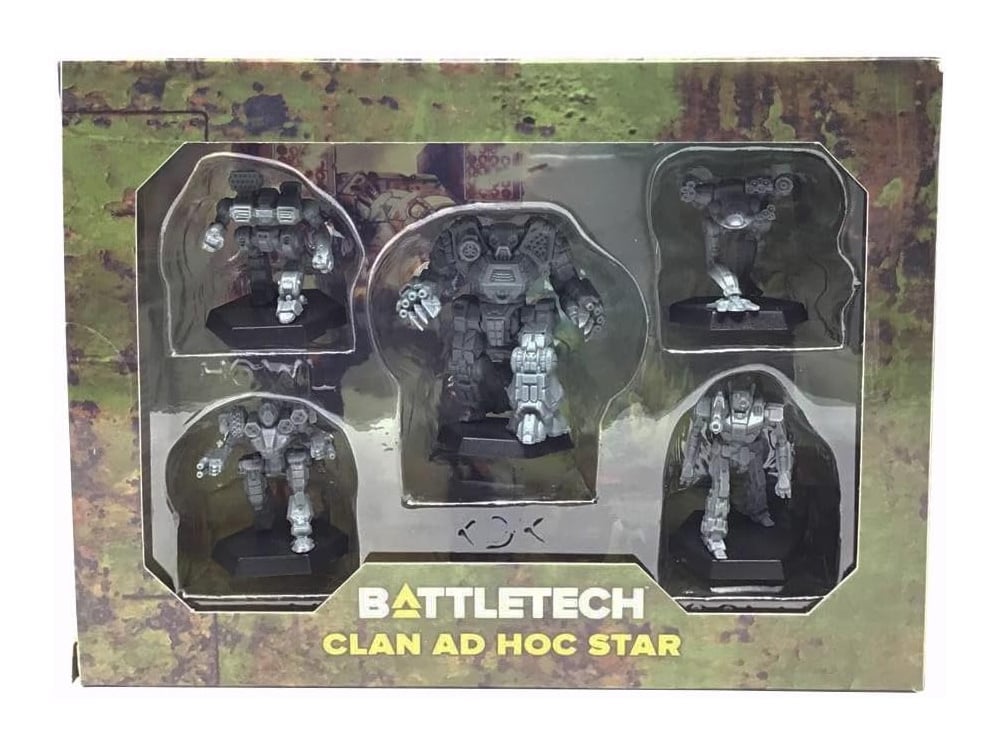 BattleTech Clan Ad Hoc Star Miniature ForcePack Gallery Image 1