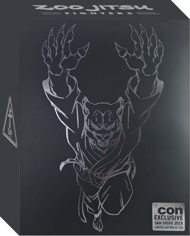 Zoo Jitsu Fighters Pounce the Puma (Black Gi) SDCC 2025 Exclusive Action Figure Gallery Image 6