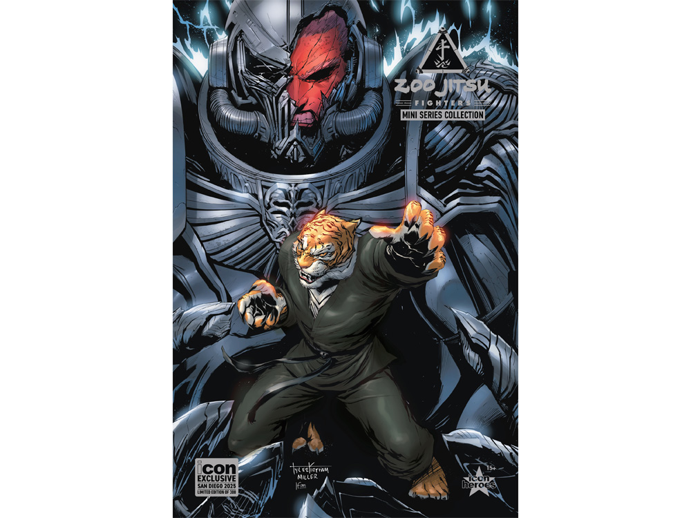 Zoo Jitsu Fighters SDCC 2025 Exclusive Graphic Novel (Tyler Kirkham Cover) Gallery Image 1