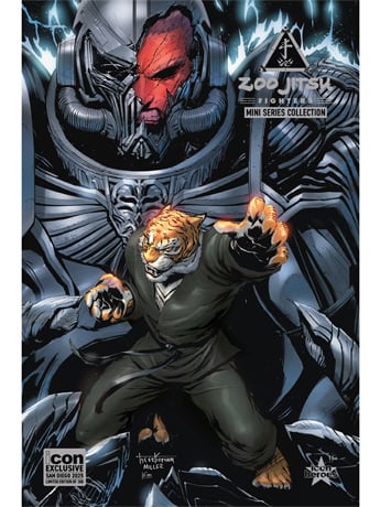 Zoo Jitsu Fighters SDCC 2025 Exclusive Graphic Novel (Tyler Kirkham Cover) Gallery Image 2