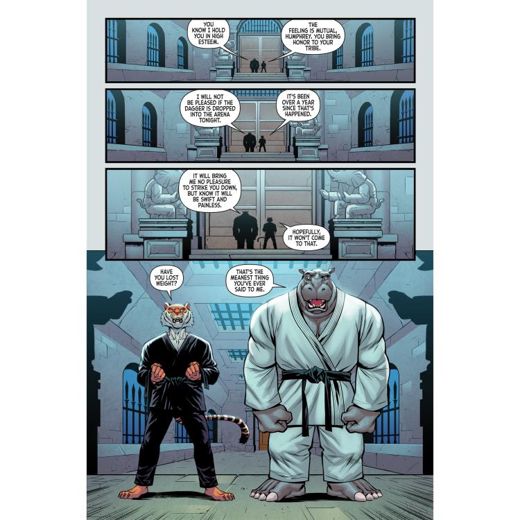 Zoo Jitsu Fighters SDCC 2025 Exclusive Graphic Novel (Tyler Kirkham Cover) Gallery Image 3