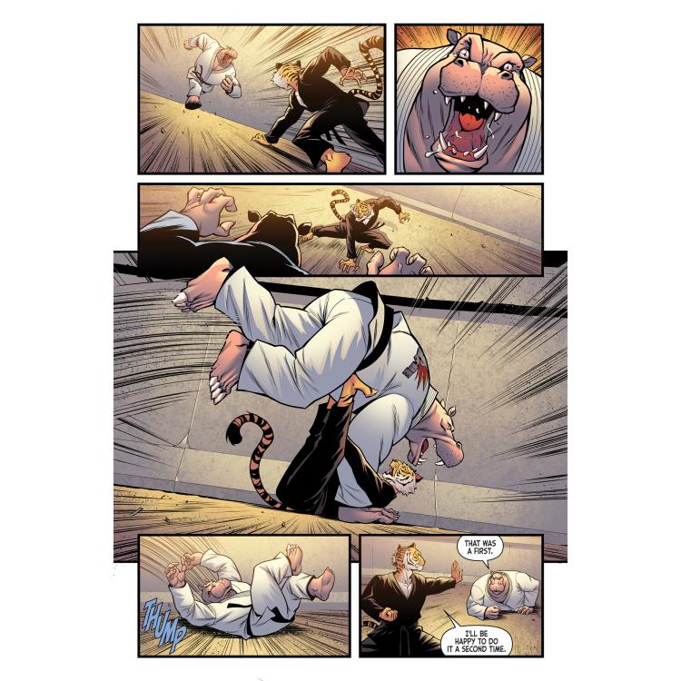 Zoo Jitsu Fighters SDCC 2025 Exclusive Graphic Novel (Tyler Kirkham Cover) Gallery Image 6