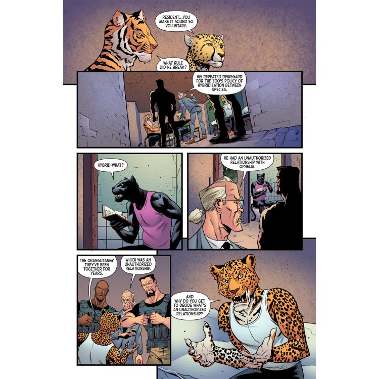 Zoo Jitsu Fighters SDCC 2025 Exclusive Graphic Novel (Tyler Kirkham Cover) Gallery Image 10