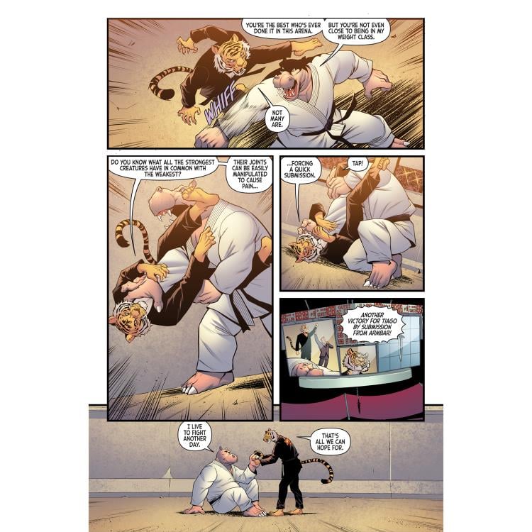 Zoo Jitsu Fighters SDCC 2025 Exclusive Graphic Novel (Tyler Kirkham Cover) Gallery Image 7