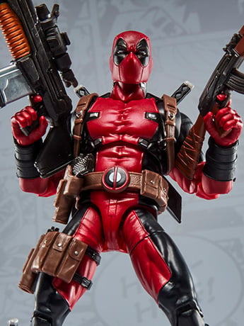 Marvel Legends Maximum Series Deadpool Action Figure Gallery Image 2