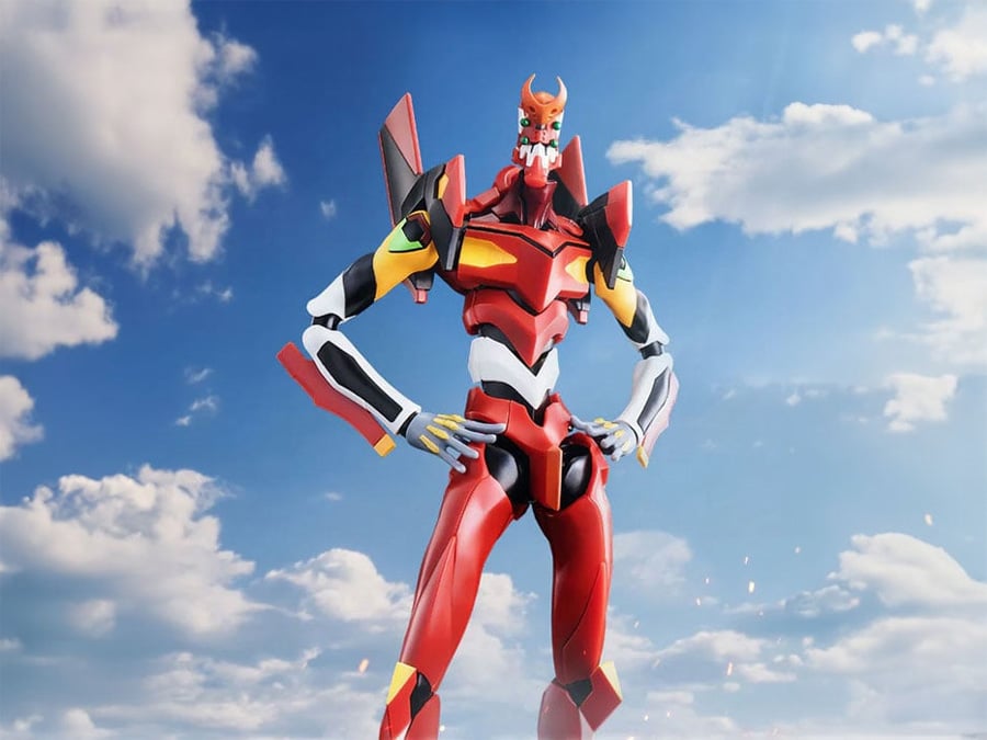 Neon Genesis Evangelion Action Edition Evangelion Production Model 02 Model Kit Gallery Image 1