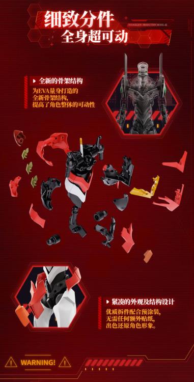 Neon Genesis Evangelion Action Edition Evangelion Production Model 02 Model Kit Gallery Image 12