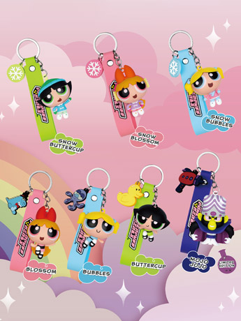 The Powerpuff Girls KC-018 Dream Delights Boxed Set of 6 Keychains Gallery Image 2