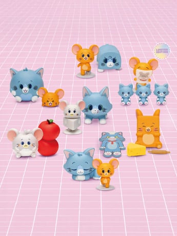 Tom and Jerry Mini Egg Attack MEA-097 Gokko Series Boxed Set of 6
