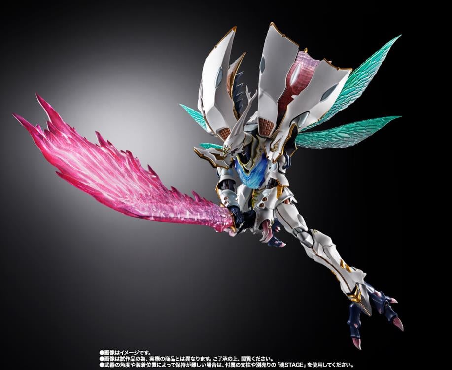 Aura Battler Dunbine Metal Build Dragon Scale Sirbine (White