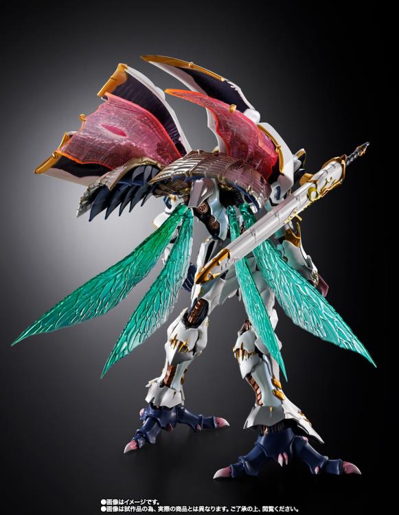 Aura Battler Dunbine Metal Build Dragon Scale Sirbine (White
