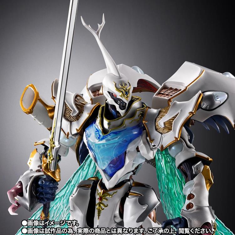 Aura Battler Dunbine Metal Build Dragon Scale Sirbine (White