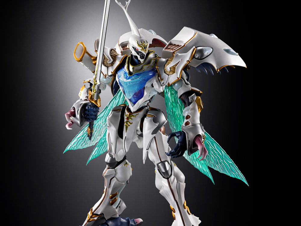 Aura Battler Dunbine Metal Build Dragon Scale Sirbine (White