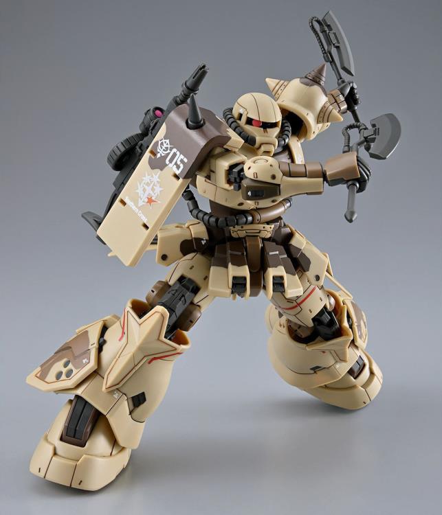 Mobile Suit Gundam: Cucuruz Doan's Island HG Danan Rashica's Zaku High Mobility Surface Type 1/144 Scale Exclusive Model Kit Gallery Image 4