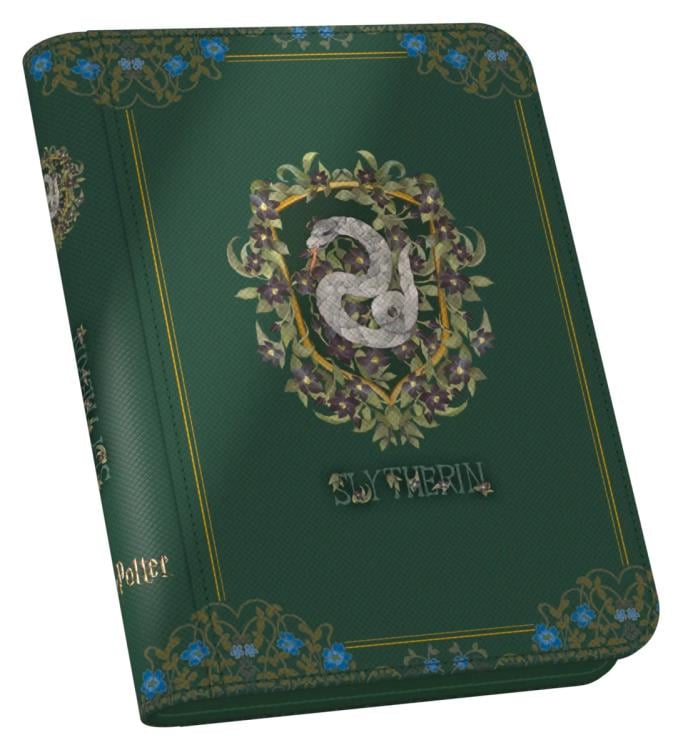 Harry Potter ZipFolio 160 Xenoskin Slytherin Trading Card Binder Harry Potter ZipFolio 160 Xenoskin Slytherin Trading Card Binder