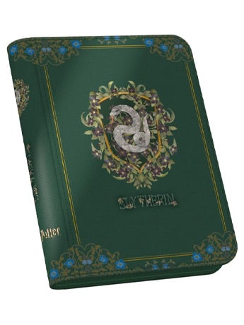Harry Potter ZipFolio 160 Xenoskin Slytherin Trading Card Binder