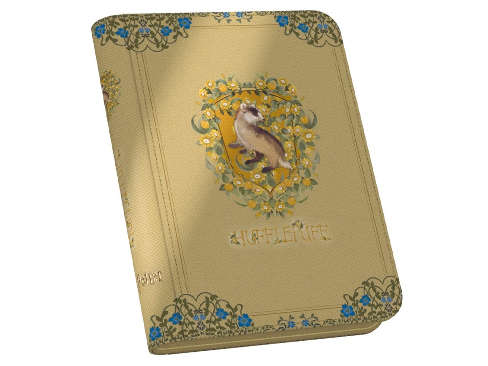 Harry Potter ZipFolio 160 Xenoskin Hufflepuff Trading Card Binder Gallery Image 1
