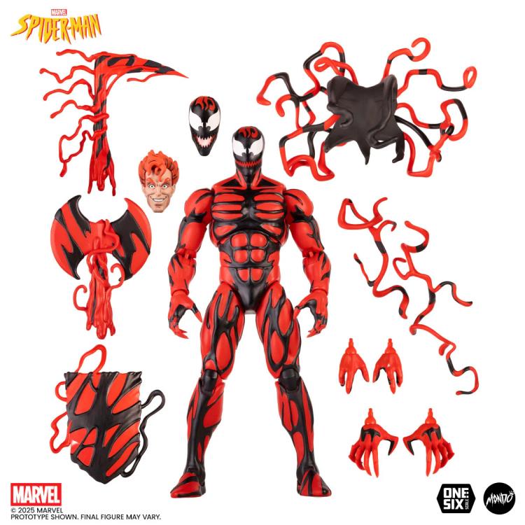 スパイダーマン Carnage カーネイジ 1/6スケール ソフトビニールキット Spider-Man: The Animated Series Carnage 1/6 Scale Action Figure