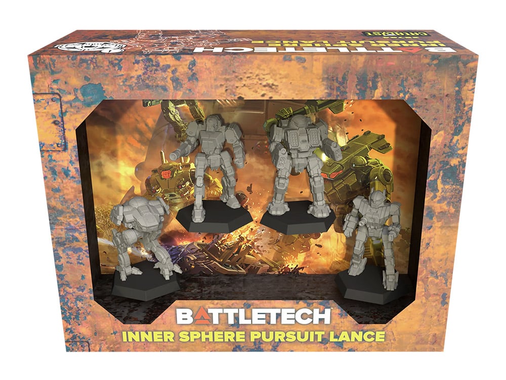 BattleTech Inner Sphere Pursuit Lance Mercenaries ForcePack Gallery Image 1