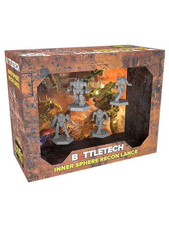 BattleTech Inner Sphere Recon Lance Mercenaries ForcePack Gallery Image 2