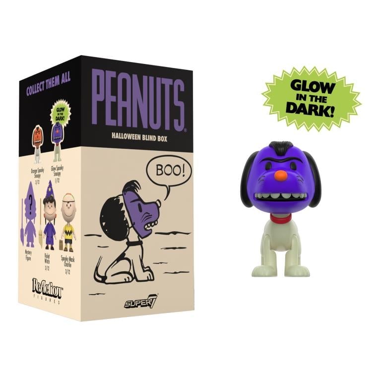 Peanuts ReAction Wave 07 Halloween Box of 12 Figures
