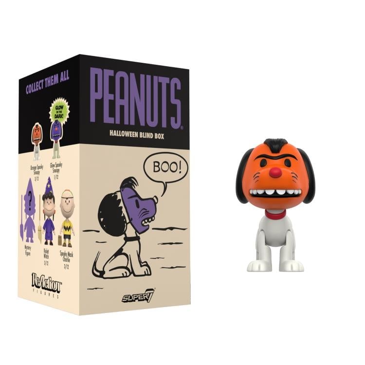 Peanuts ReAction Wave 07 Halloween Box of 12 Figures