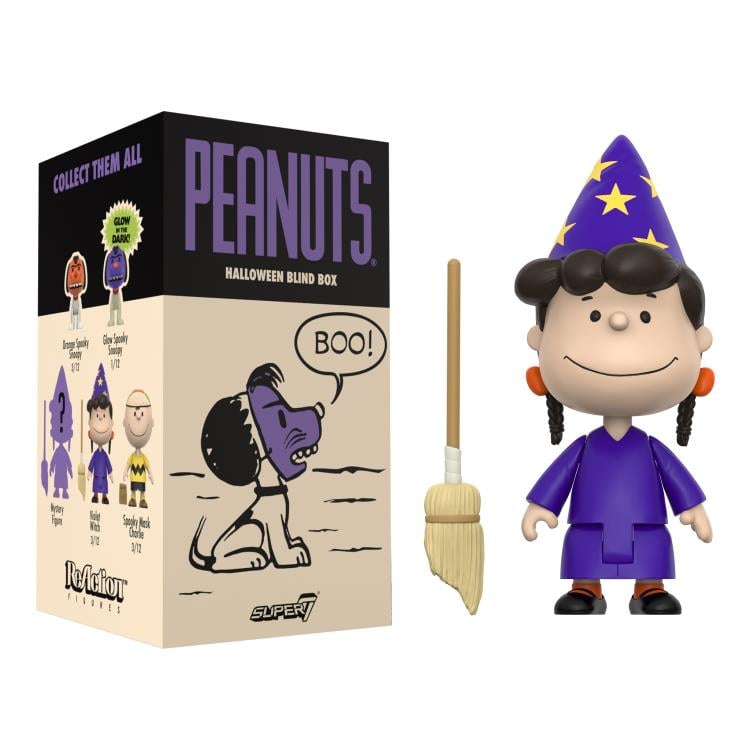 Peanuts ReAction Wave 07 Halloween Box of 12 Figures