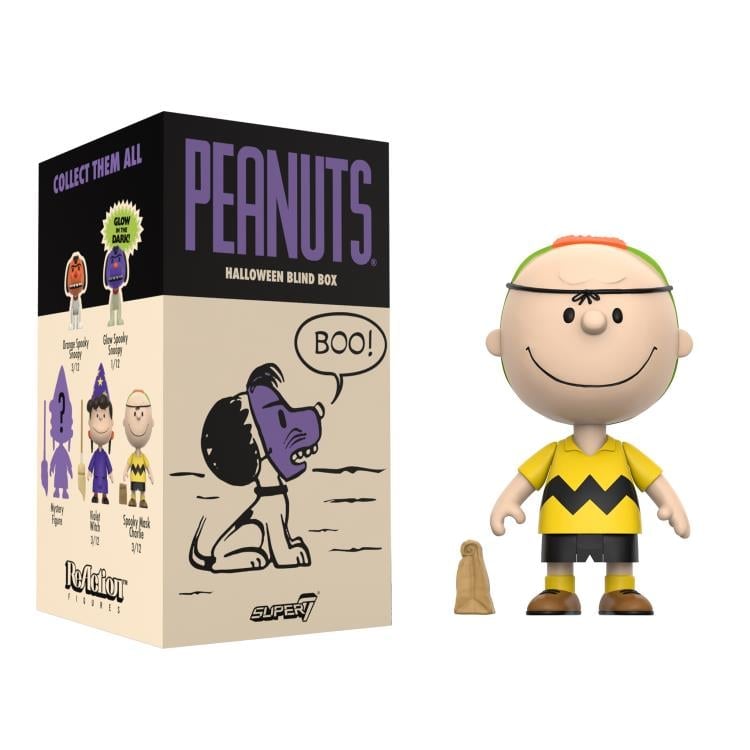 Peanuts ReAction Wave 07 Halloween Box of 12 Figures