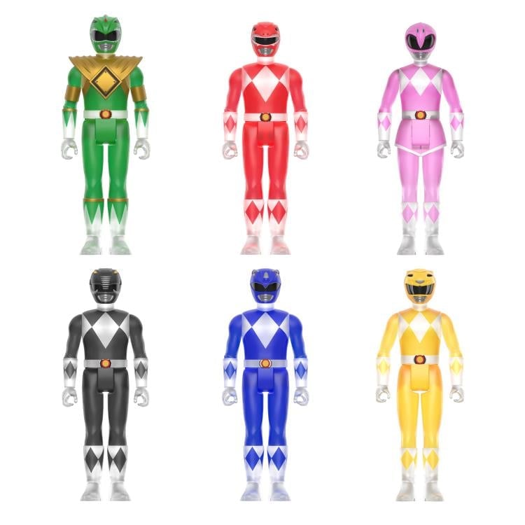 Mighty Morphin Power Rangers ReAction Box of 12 Figures Gallery Image 11
