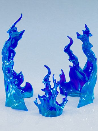 The Simple Effect Flames (Blue) Effect Parts Set