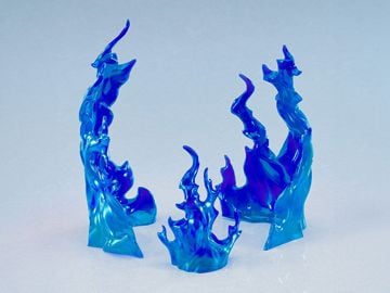 The Simple Effect Flames (Blue) Effect Parts Set