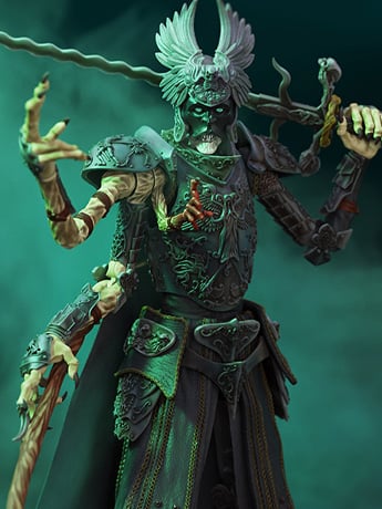 Court of the Dead Demithyle: Exalted Reaper General 1/12 Scale Action Figure Gallery Image 2